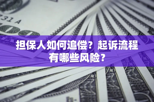 济南担保人如何追偿？起诉流程有哪些风险？