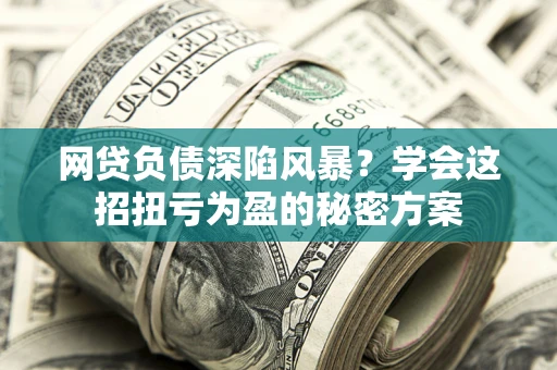 济南网贷负债深陷风暴？学会这招扭亏为盈的秘密方案
